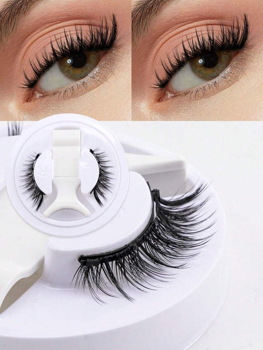 SHEIN زوج رموش مغناطيسية مع مشبك مغناطيسي