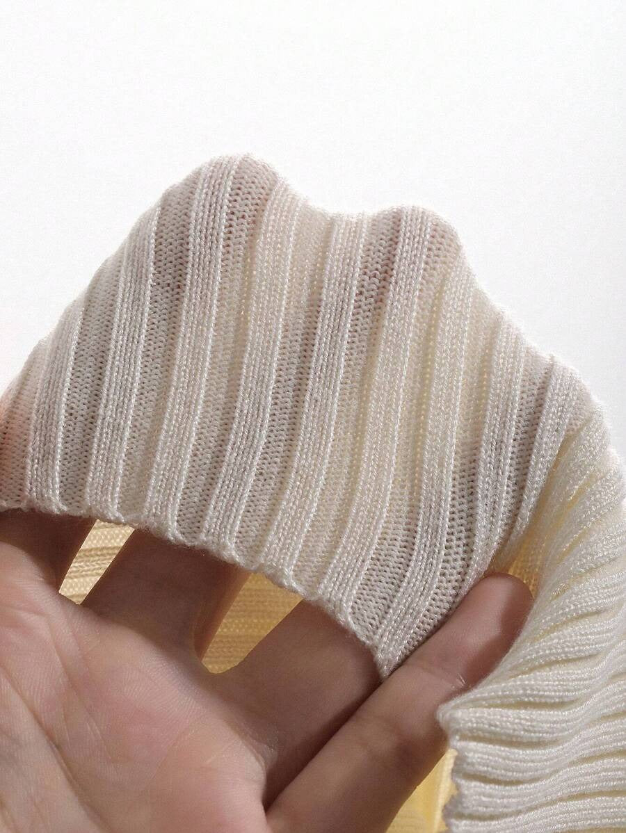 SHEIN كنزة صوفية بيج