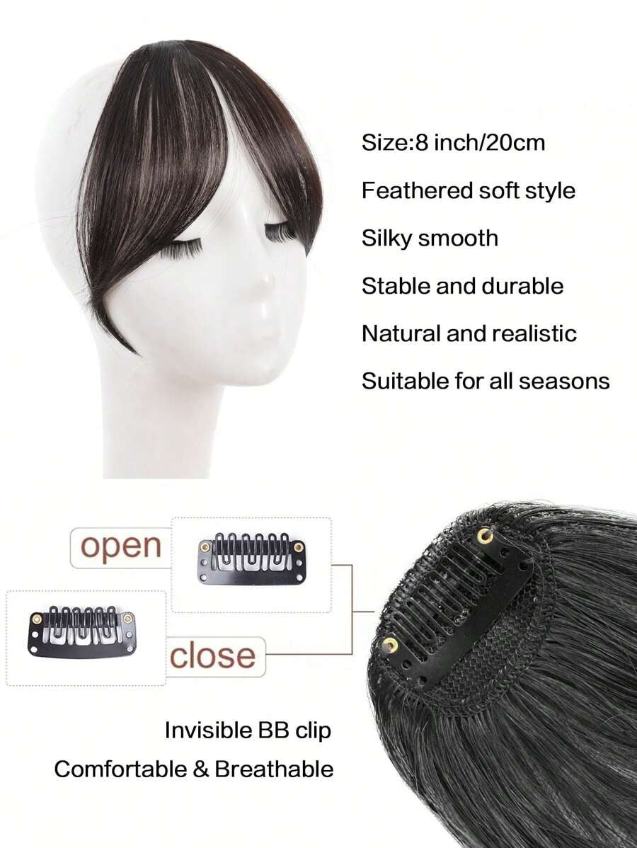 SHEIN طقم خصل شعر أمامية مستقيمة