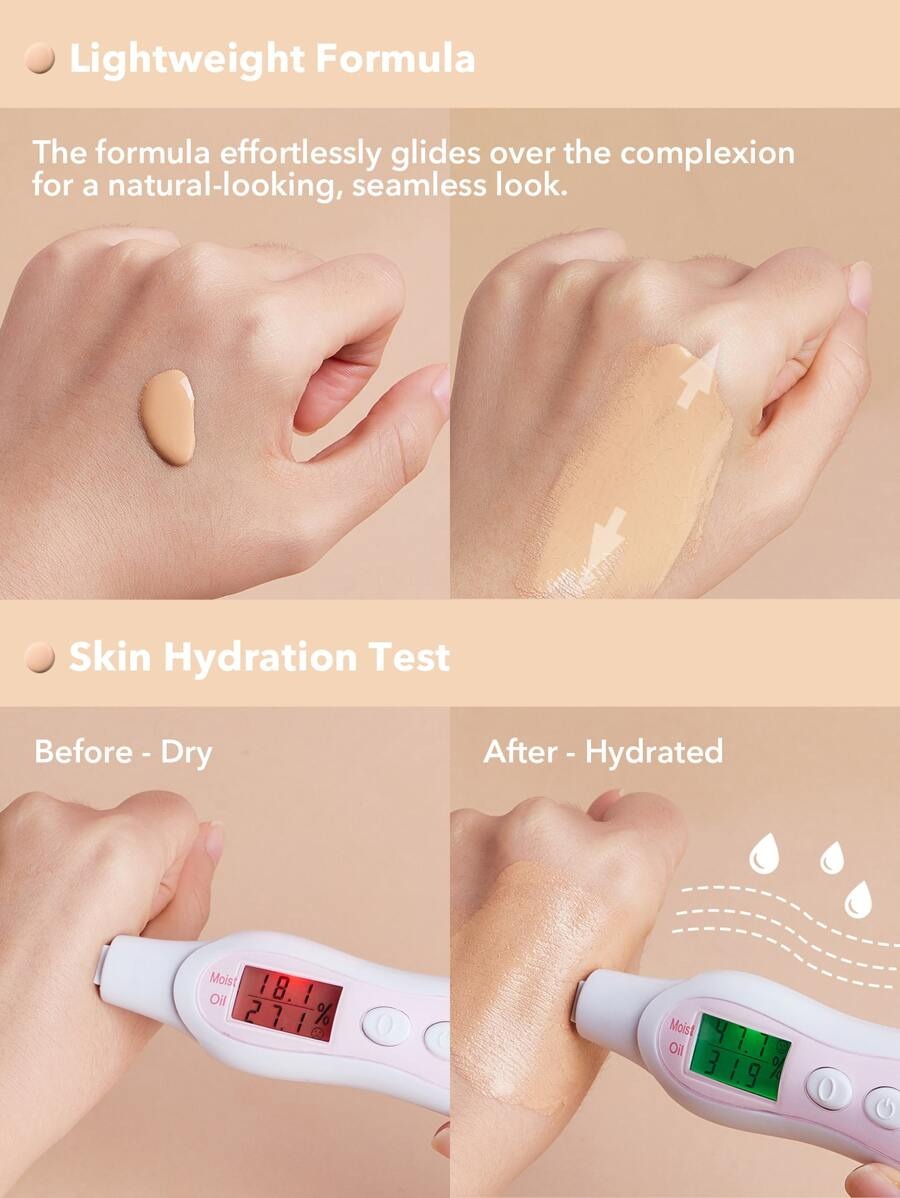 SHEGLAM Skinfinite PEACH كريم الأساس المرطب