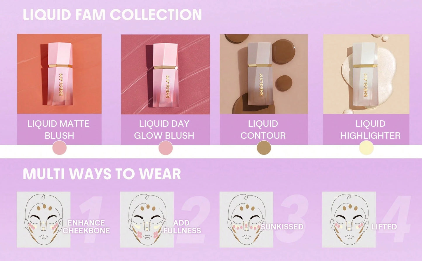 SHEGLAM Color Bloom Candy Apple أحمر خدود سائل بلون