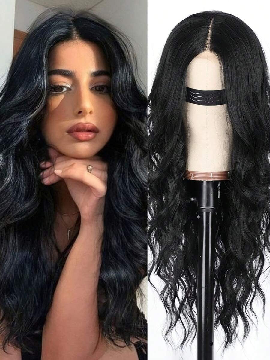 SHEIN باروكة شعر طبيعي ستايل ويف