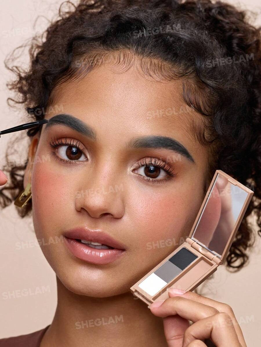 SHEGLAM Puff Charcoal علبة ظلال حواجب