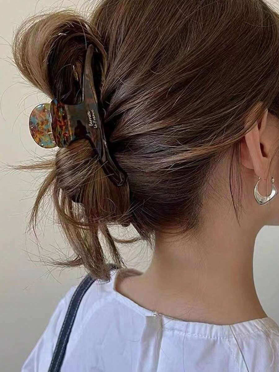 SHEIN مشبك شعر بلون كراميل