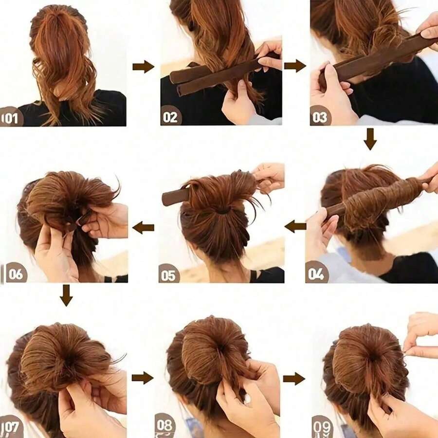 SHEIN صانع كعكة شعر فرنسي أنيق