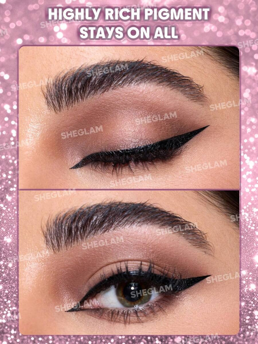 SHEGLAM Rosé Line Divine كحل سائل لون أسود