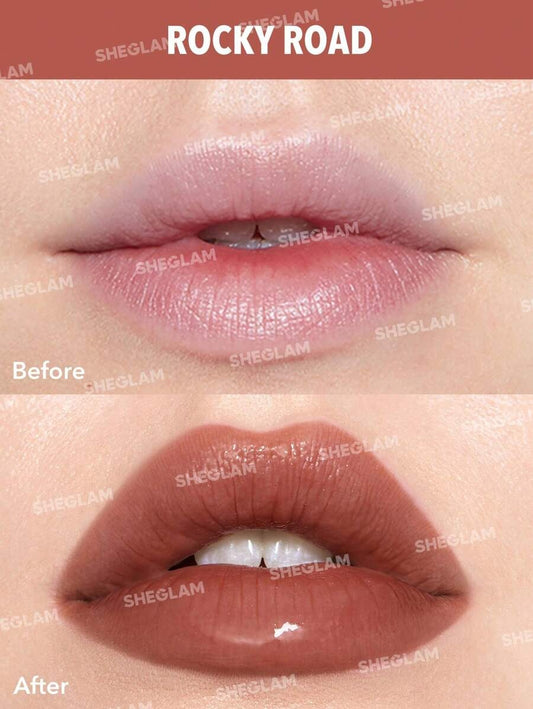 SHEGLAM Glow Addict – Rocky Road مرطب شفاه