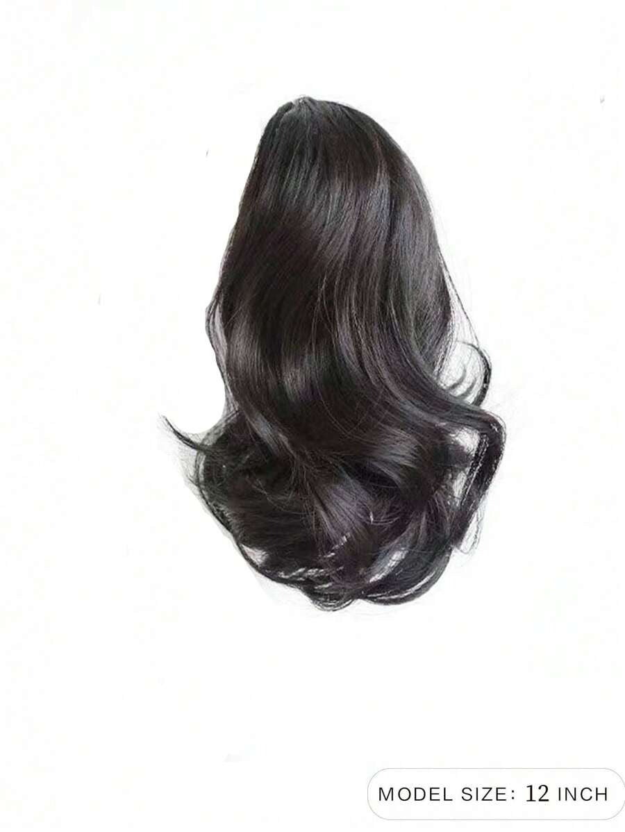 SHEIN باروكة شعر مجعد قصيرة بتموج واسع بستايل بودي ويف