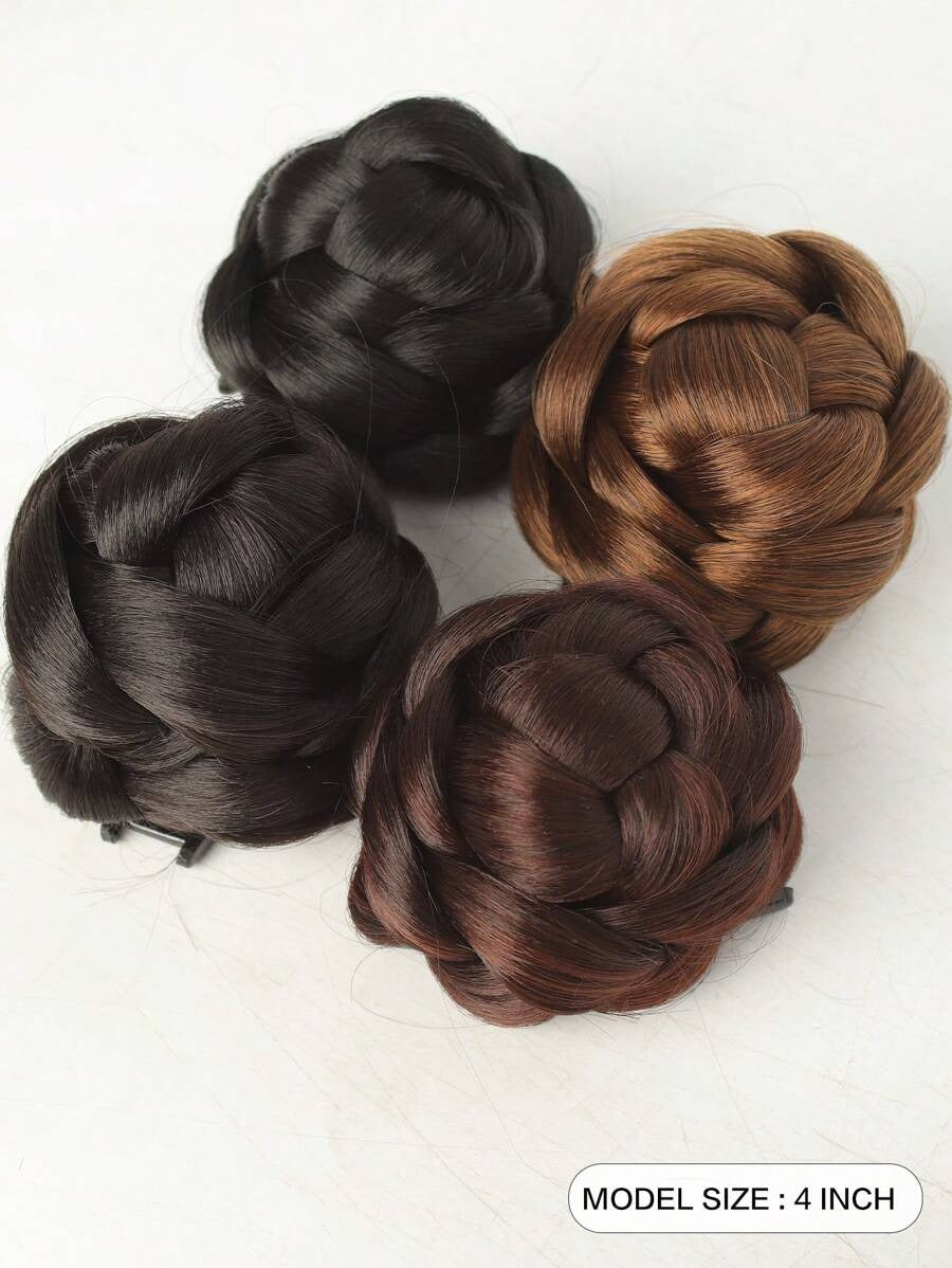 SHEIN ذيل شعر حلزوني بمشبك ستايل ضفاير ناعم وطبيعي