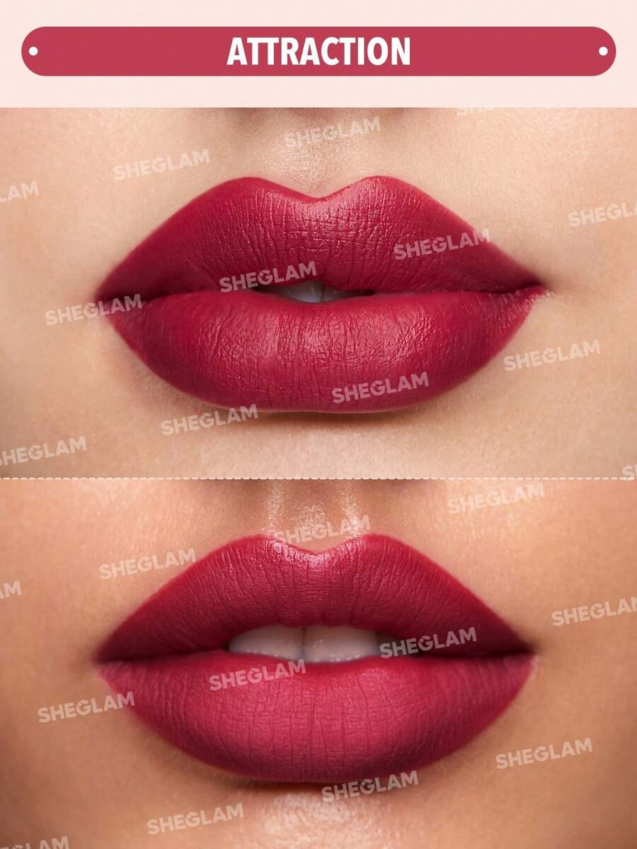SHEGLAM Attraction أحمر شفاه سائل مطفي بلون