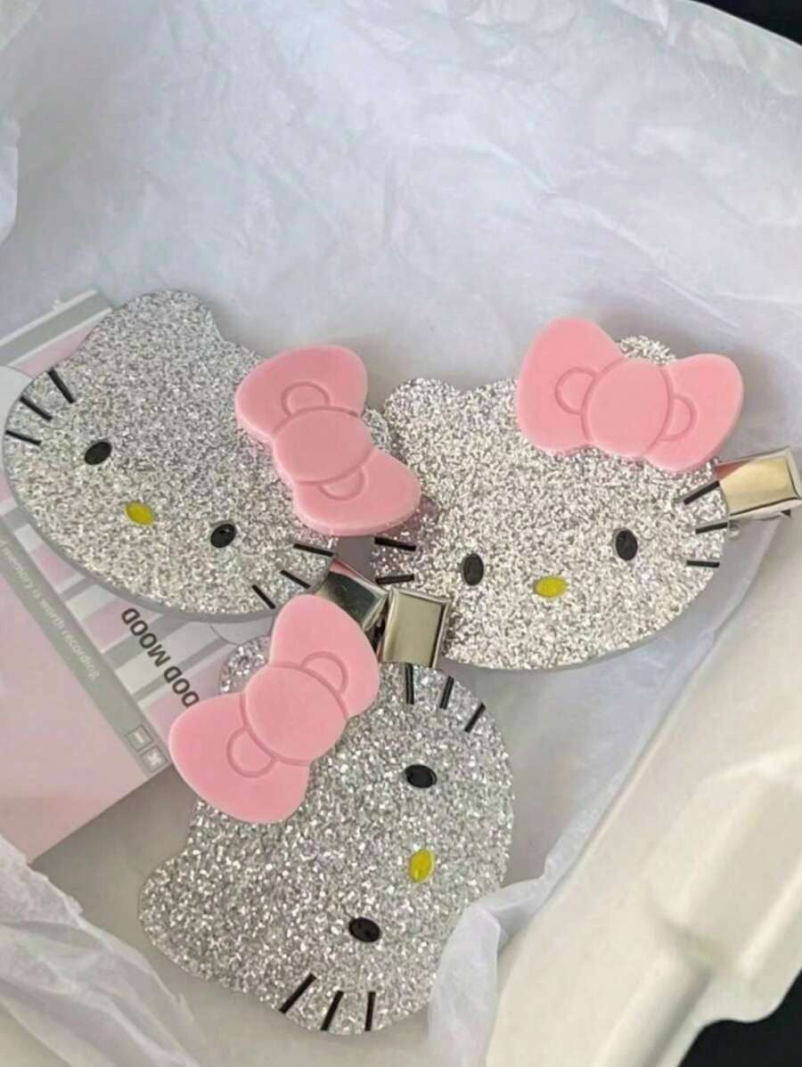 SHEIN Hello Kitty دبابيس شعر