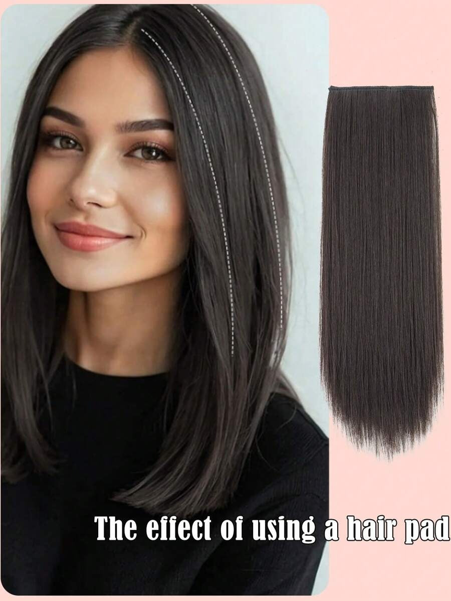 SHEIN وصلة شعر بمشابك شفافة لتكثيف جذور الشعر بشكل طبيعي وسريع