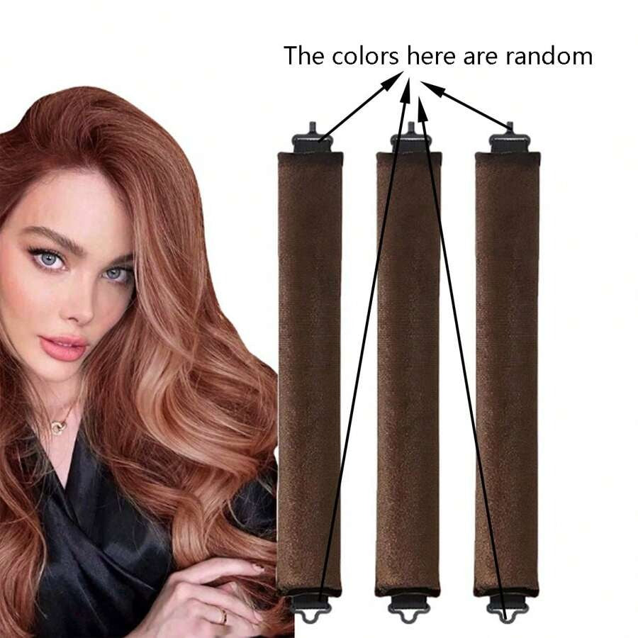 SHEIN عدد 4 قطع مجموعة تصفيف الشعر بدون حرارة