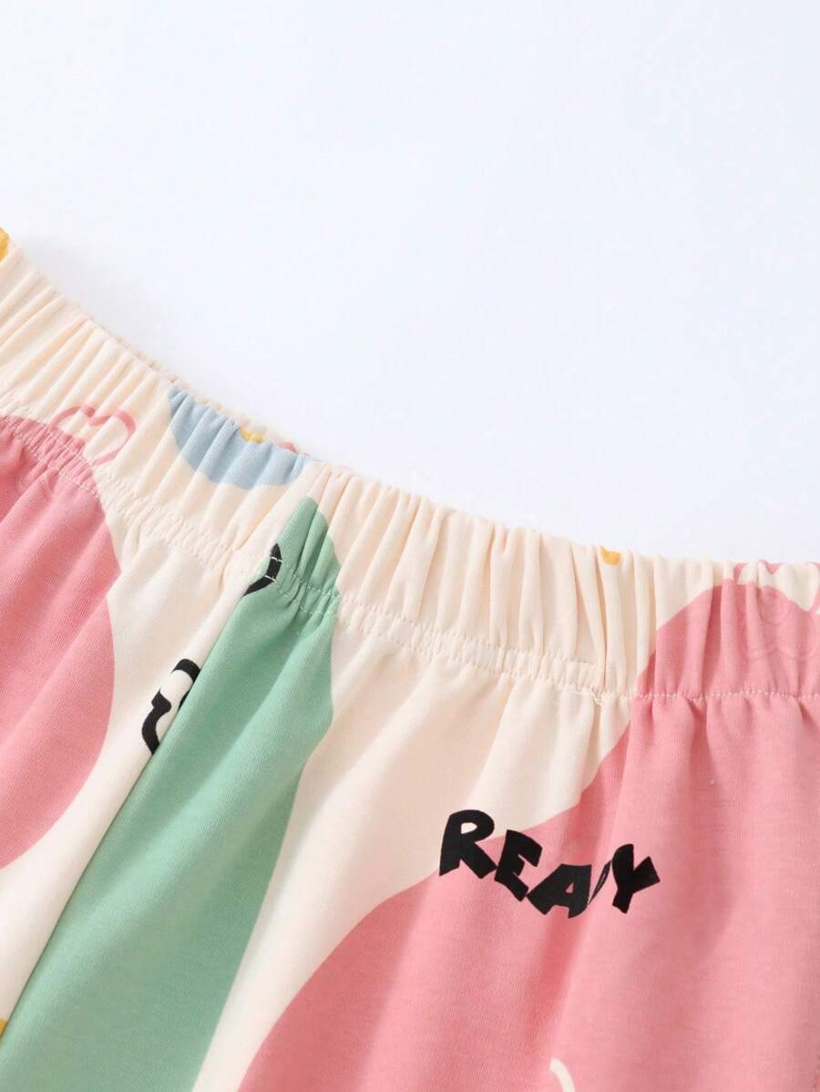 SHEIN طقم بيجامة صيفي بطبعات أزهار