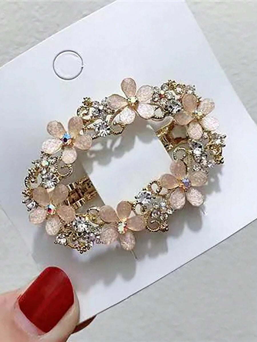 SHEIN قطعة وحدة من مشبك الشعر بتصميم بيضاوي