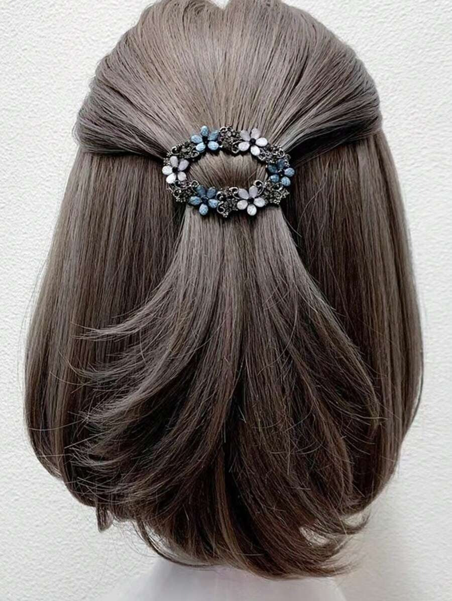 SHEIN قطعة وحدة من مشبك الشعر بتصميم بيضاوي