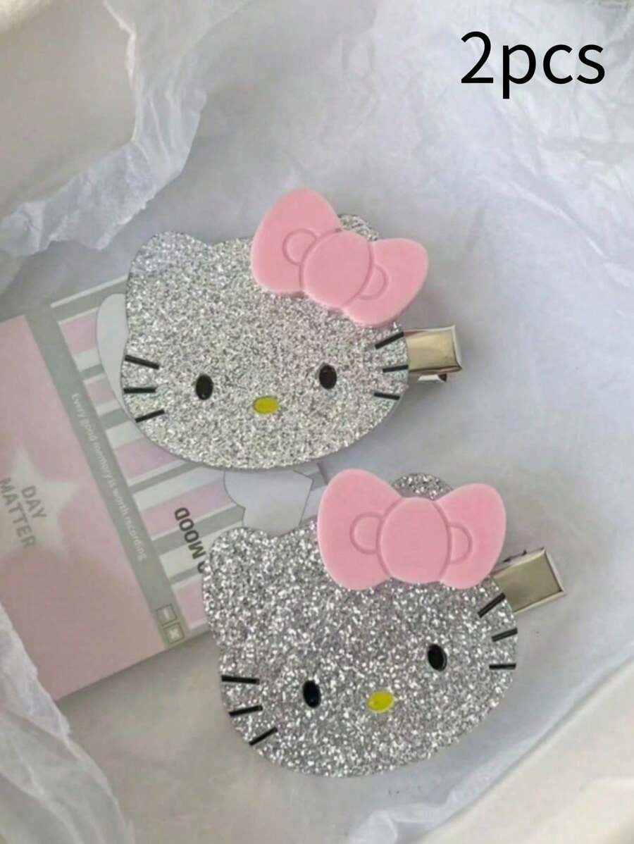 SHEIN Hello Kitty دبابيس شعر