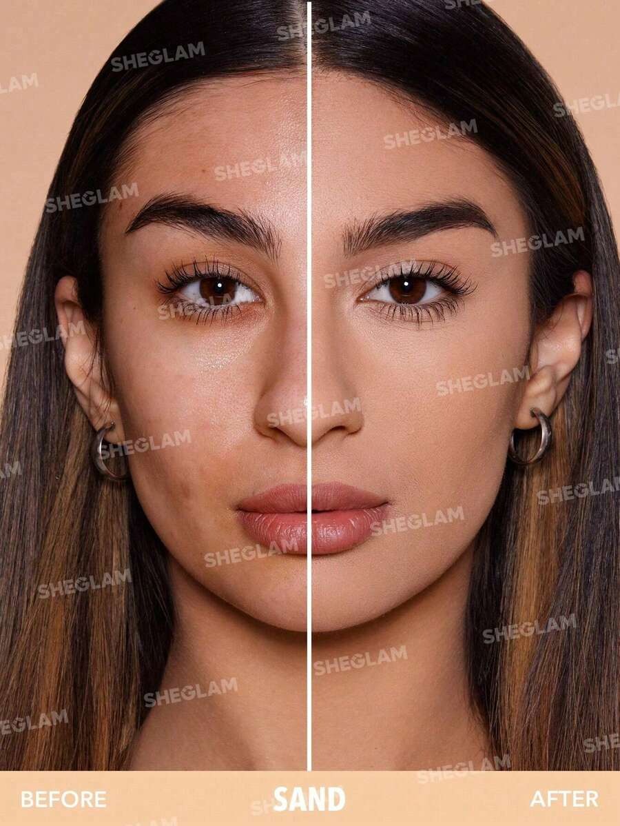 SHEGLAM Sand بودرة أساس مضغوطة