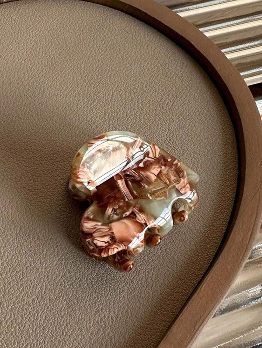 SHEIN مشابك شعر شكل قلب صغير