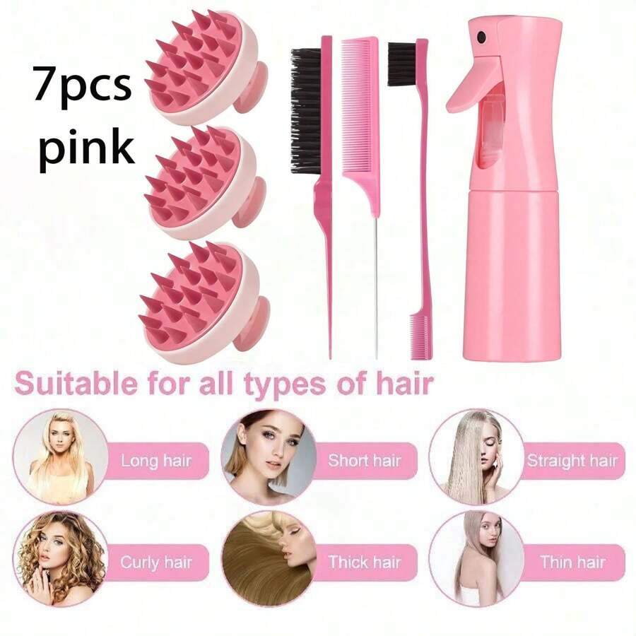 SHEIN فرشاة رأس مدلكة للشعر من السيليكون الناعم