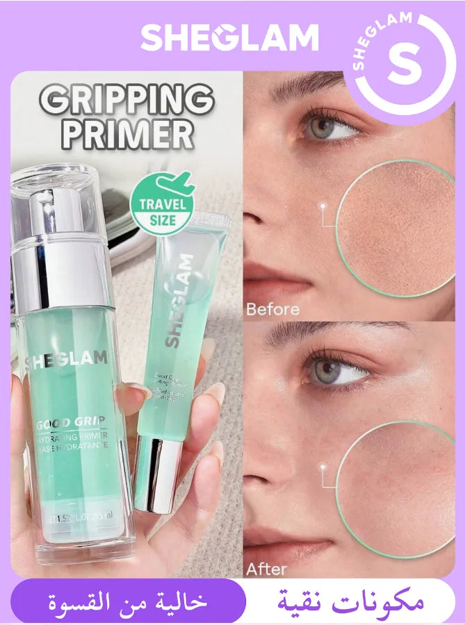 SHEGLAM برايمر جود جريب المرطب لبشرة ناعمة وثابتة حجم صغير