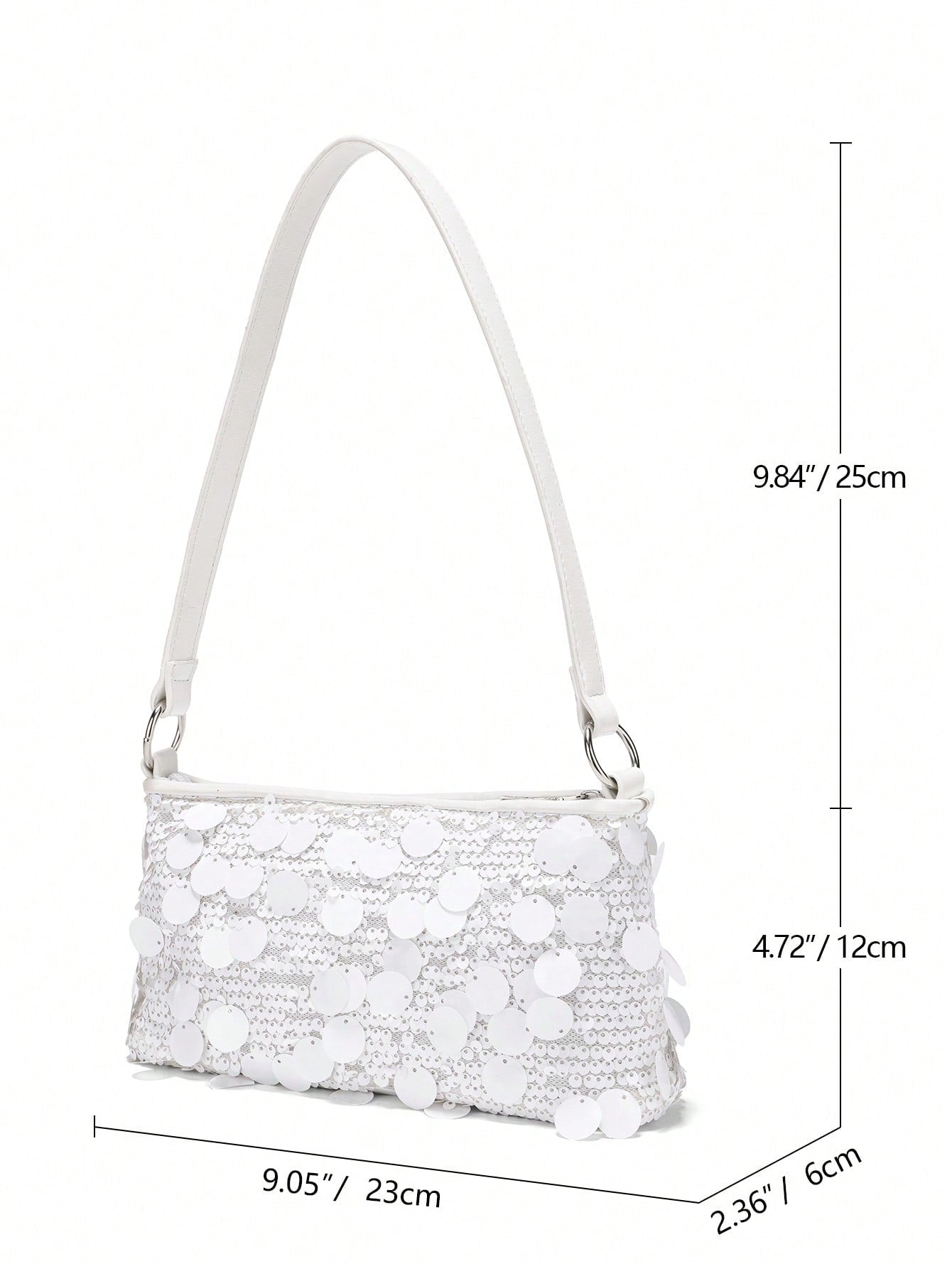 High-End Square Dinner Bag, Underarm Shoulder Bag