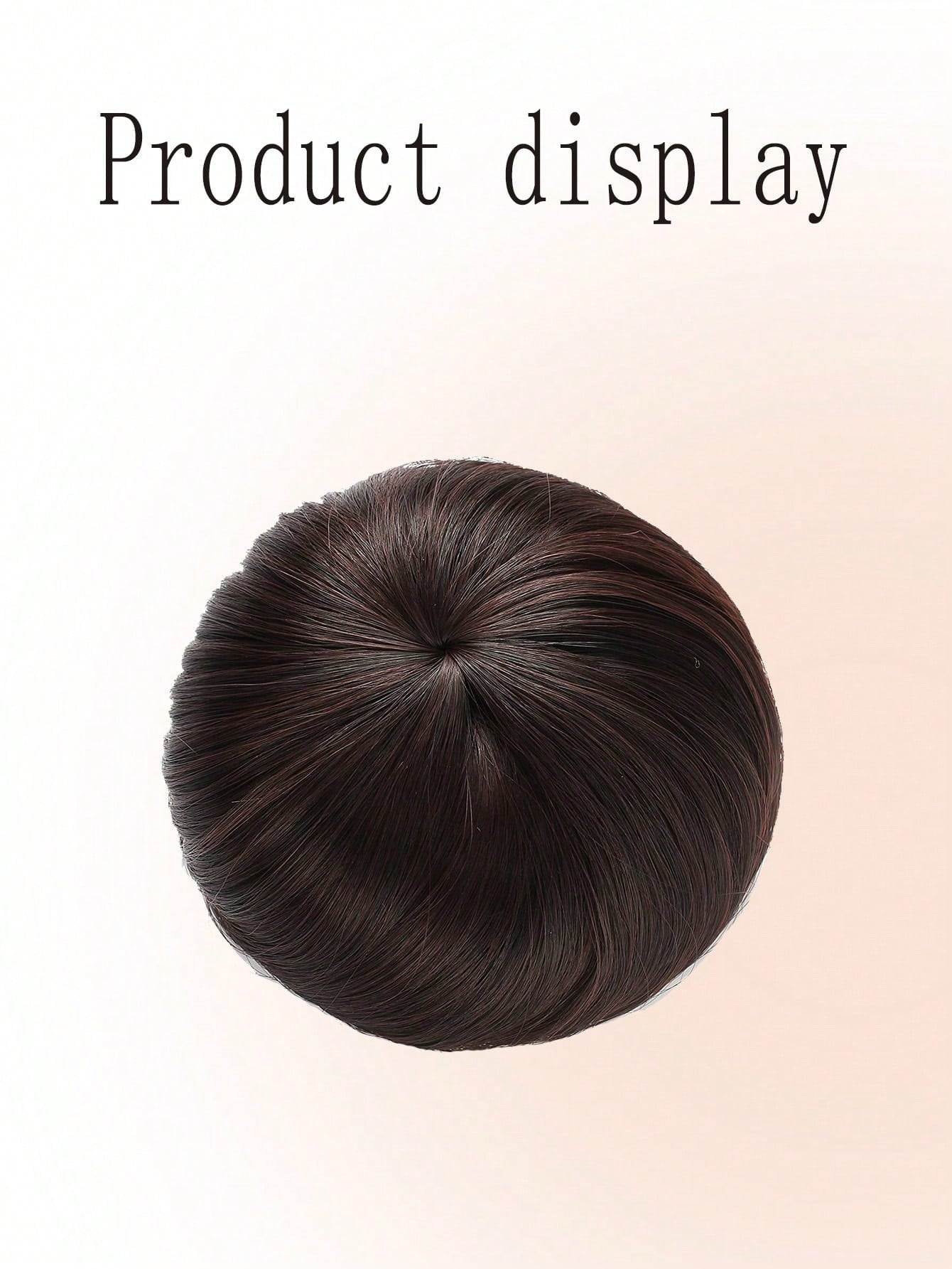 Foreign Trade Chemical Fiber High Temperature Silk Elastic Rope Fake Hair Bag Ancient Style Ball Hair Wig Hair Accessories Korean Straight Hair Bag