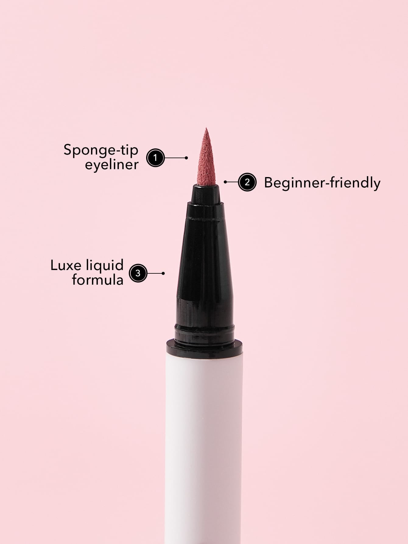 SHEGLAM Color Crush Liquid Eyeliner-Hug Lyfe 7 Colors Smudge-Proof High Pigment Eyeliner Pencil Sweat-Proof Long Lasting Easy to Use Pink Eyeliner Black Friday Winter Gifts Y2K Trending Y8K Eyeliner