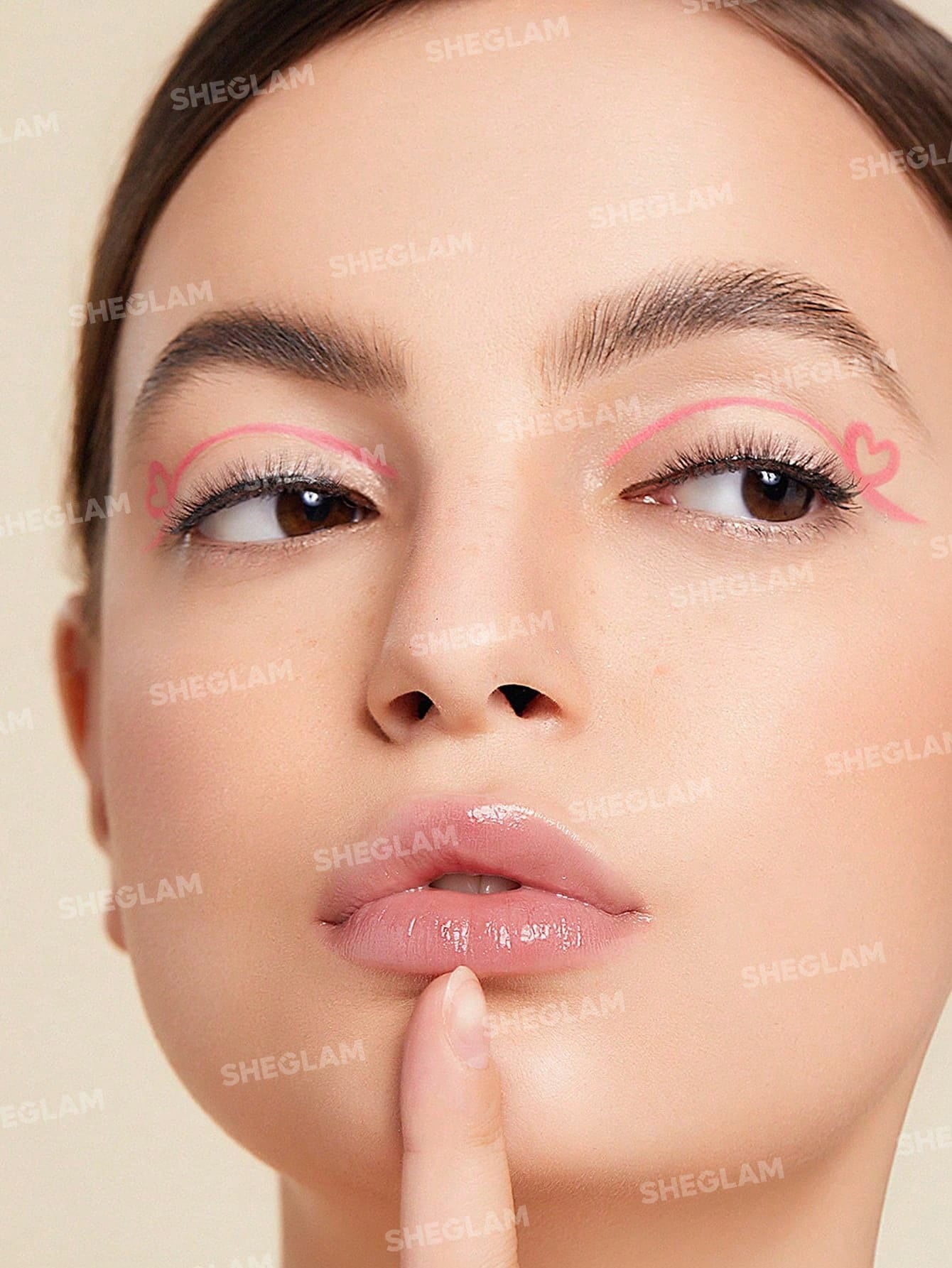 SHEGLAM Color Crush Liquid Eyeliner-Hug Lyfe 7 Colors Smudge-Proof High Pigment Eyeliner Pencil Sweat-Proof Long Lasting Easy to Use Pink Eyeliner Black Friday Winter Gifts Y2K Trending Y8K Eyeliner