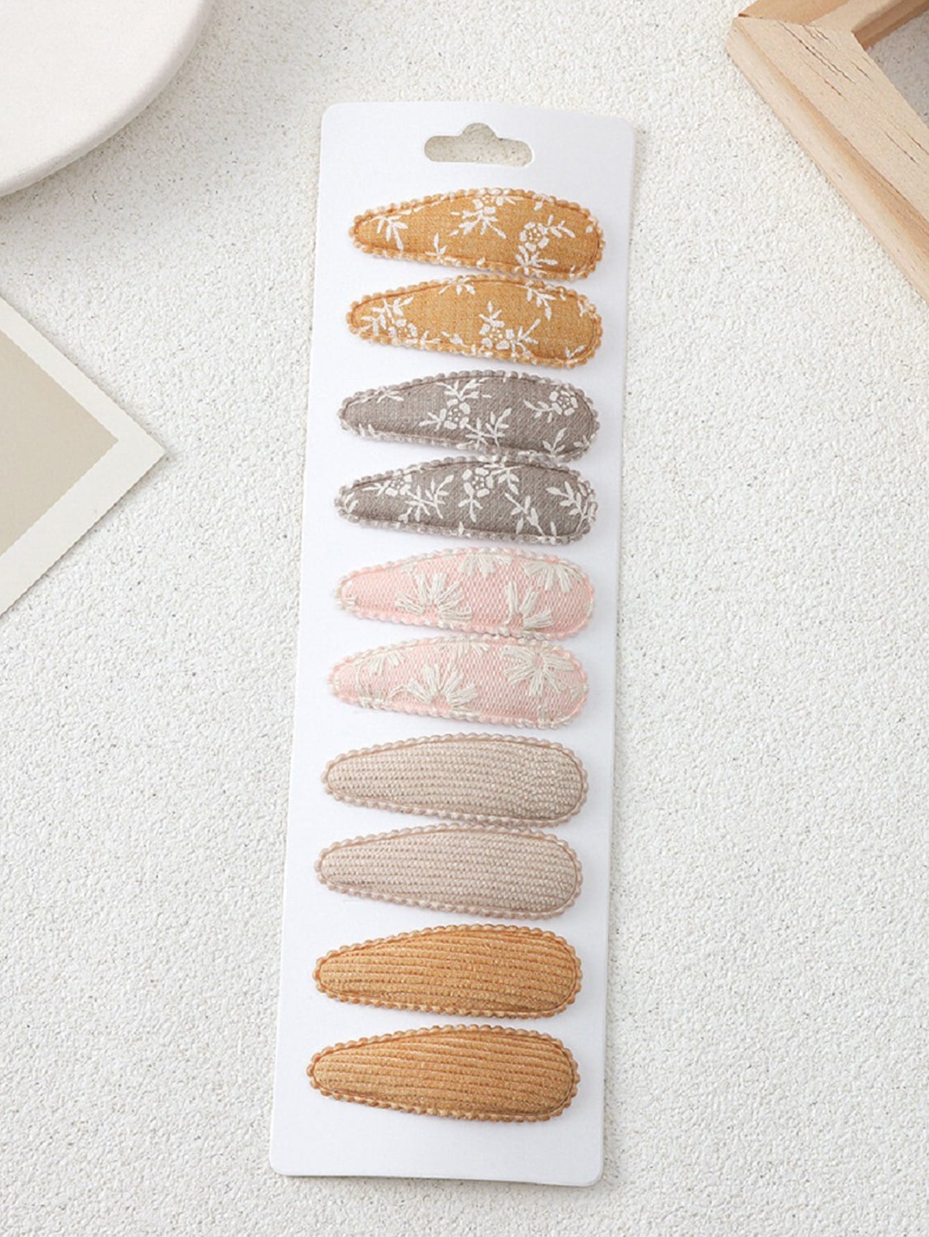 10Pcs Girls' Hair Clips Suitable for Daily Use