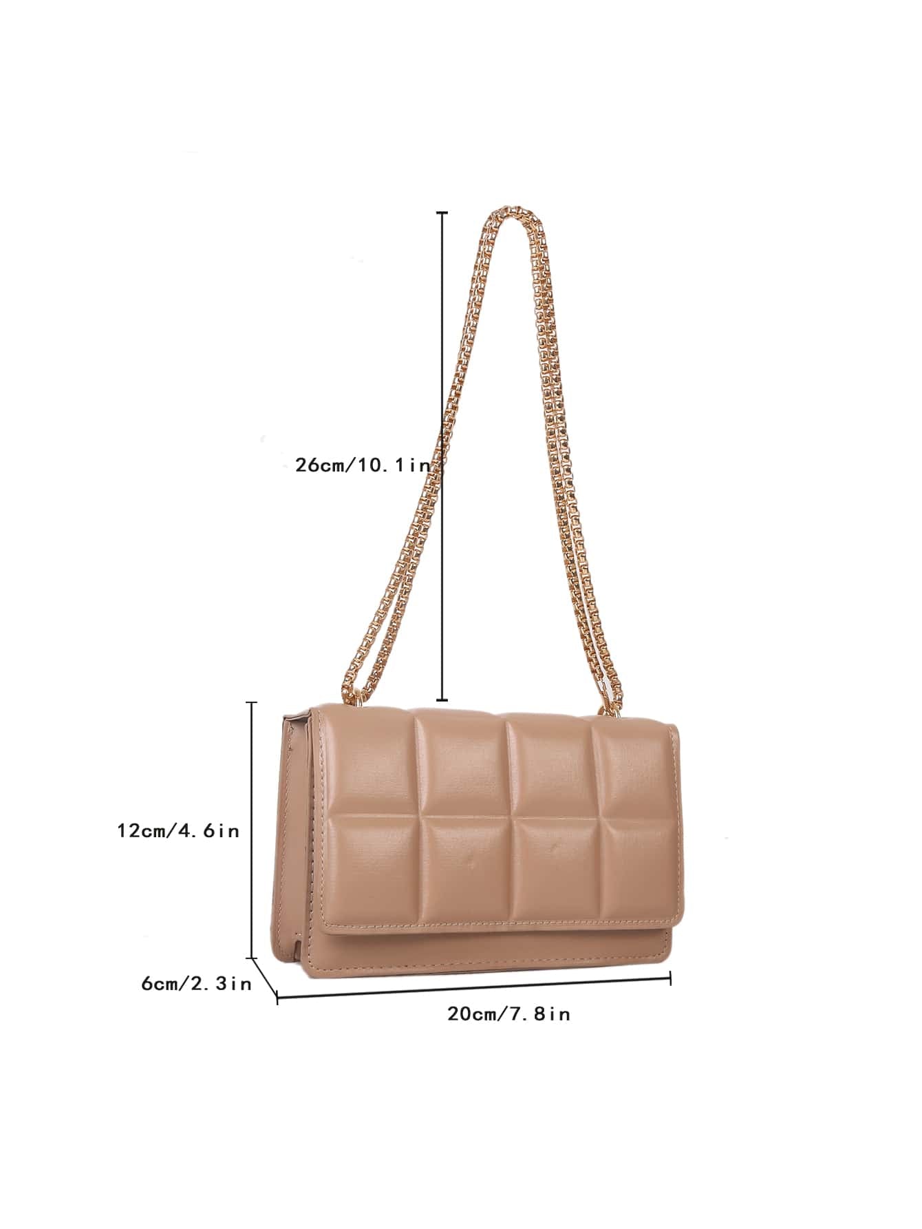 Waterproof,Lightweight,Business Casual Minimalist Flap Chain Square Bag for Teen Girls Women College Students,Rookies & White-Collar Workers Perfect for Office,College,Work ,Business,Commute