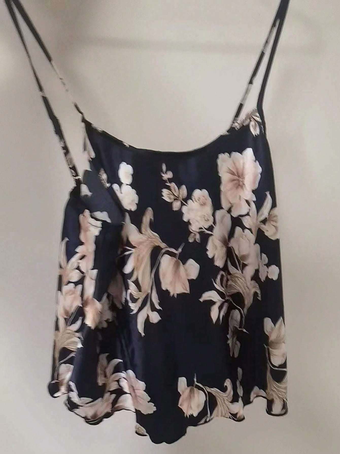 Floral Print Cami Top & Shorts PJ Set