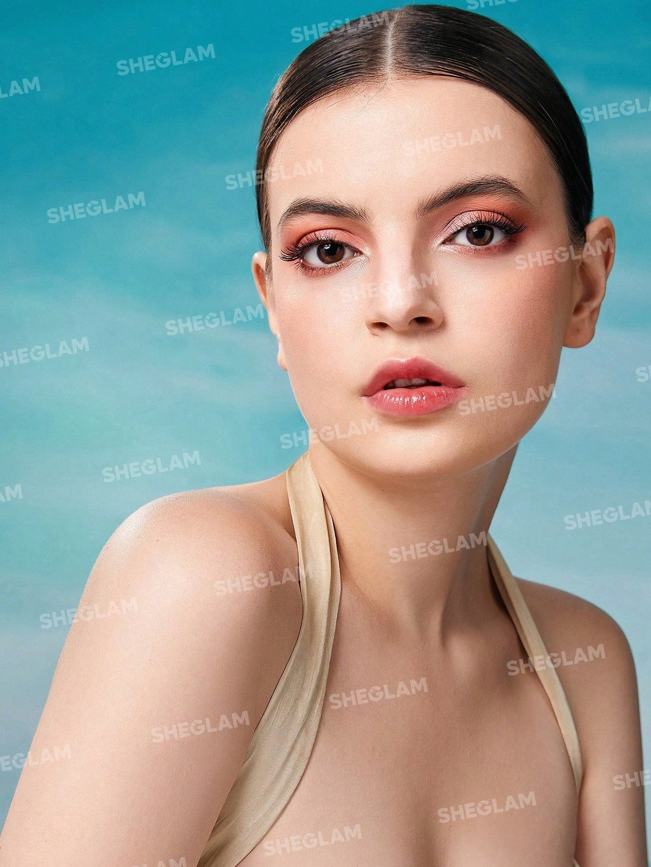 SHEGLAM Rose Code Palette 9-Clolor Shimmer Metallic Matte Eyeshadow Palette Shine Rose Sequins Ultra Pigmented Soft Blendable Y2K Styling Eyeshadow Black Friday Winter Gifts Eyeshadow