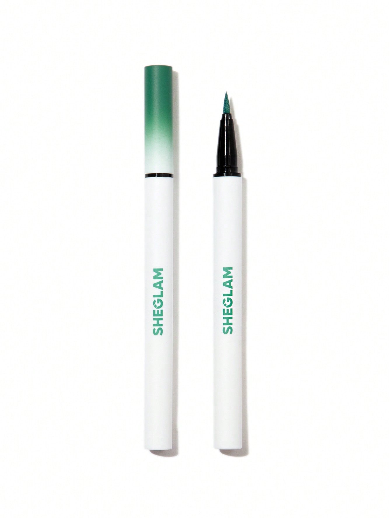 SHEGLAM Color Crush Liquid Eyeliner-Outdoorsy-Ish 7 Colors Smudge-Proof High Pigment Eyeliner Pencil Sweat-Proof Long Lasting Easy to Use Green Eyeliner Black Friday Winter Gifts Y2K Trending Y9K Eyeliner
