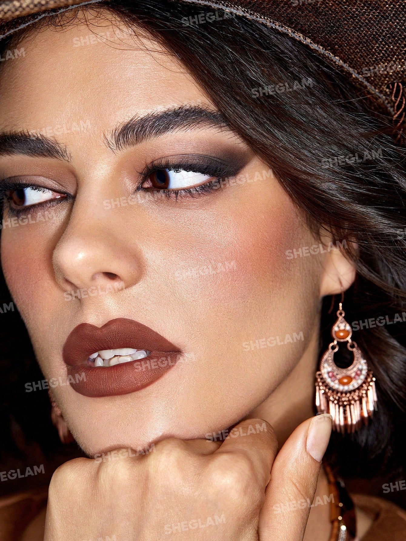 SHEGLAM Live to Roam Epic Adventure Liquid Lipstick-On Vacay Matte Transfer-Proof Lipstick 4 Neutral Shades Non-Sticky Liquid Lipstick Lip Makeup Black Friday Gift Liquid Lipstick