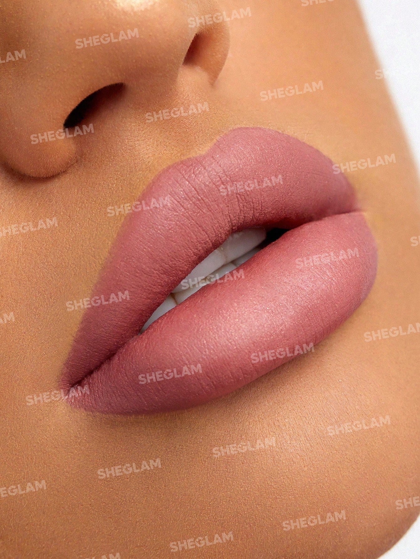 SHEGLAM Starlight Velvet Lipstick - Beach Babe 10 Colors Shimmer Matte Long Lasting Lipstick Nourishing Silky Smooth Lipstick Black Friday Party Lipstick