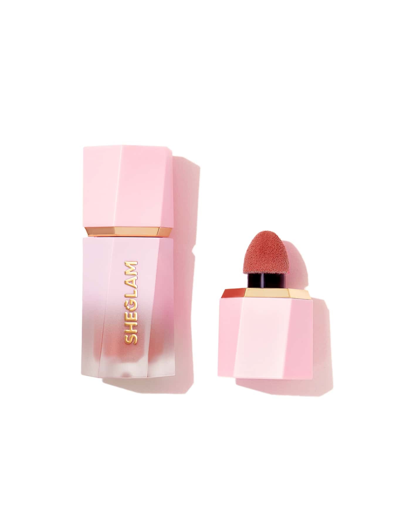 SHEGLAM Color Bloom Liquid Blush Matte Finish-Devoted Gel Cream Blush Long Lasting Non-Fading Highly Pigmented Lightweight Long Wear Smooth Blusher Black Friday Winter Pink Brown Gifts Blush