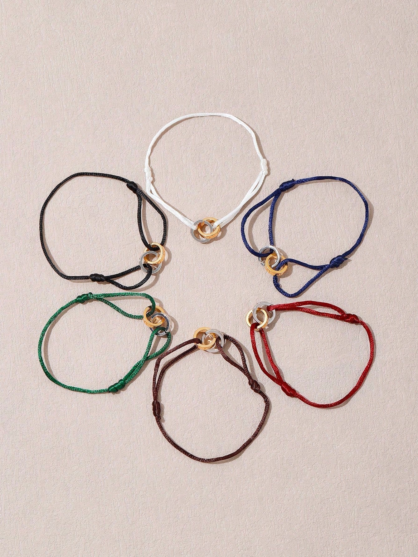 1Set Style Classic Bracelet Suitable for Women'S Daily Wear (Adjustable Stretch Bracelet)