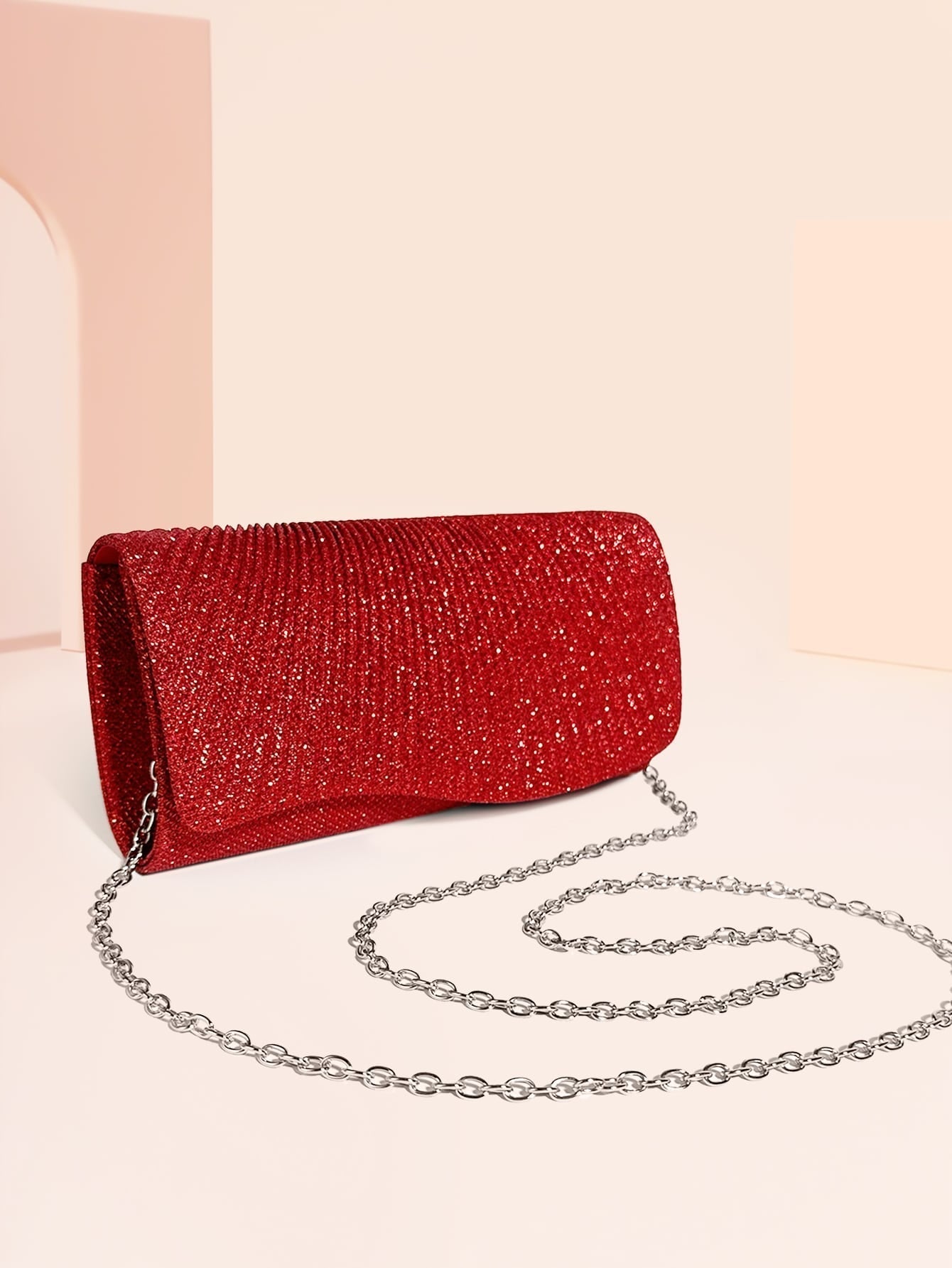 Shiny New Arrival Cross-Border Sparkling Evening Clutch