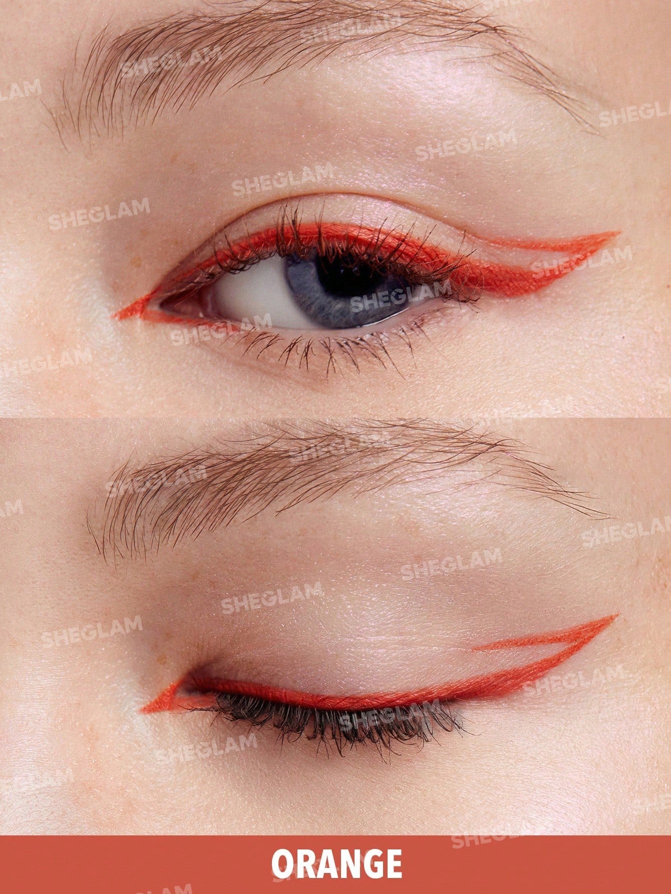 SHEGLAM Color Crush Liquid Eyeliner-Fire Drill 7 Colors Smudge-Proof High Pigment Eyeliner Pencil Sweat-Proof Long Lasting Easy to Use Red Eyeliner Black Friday Winter Gifts Y2K Trending Y6K Eyeliner