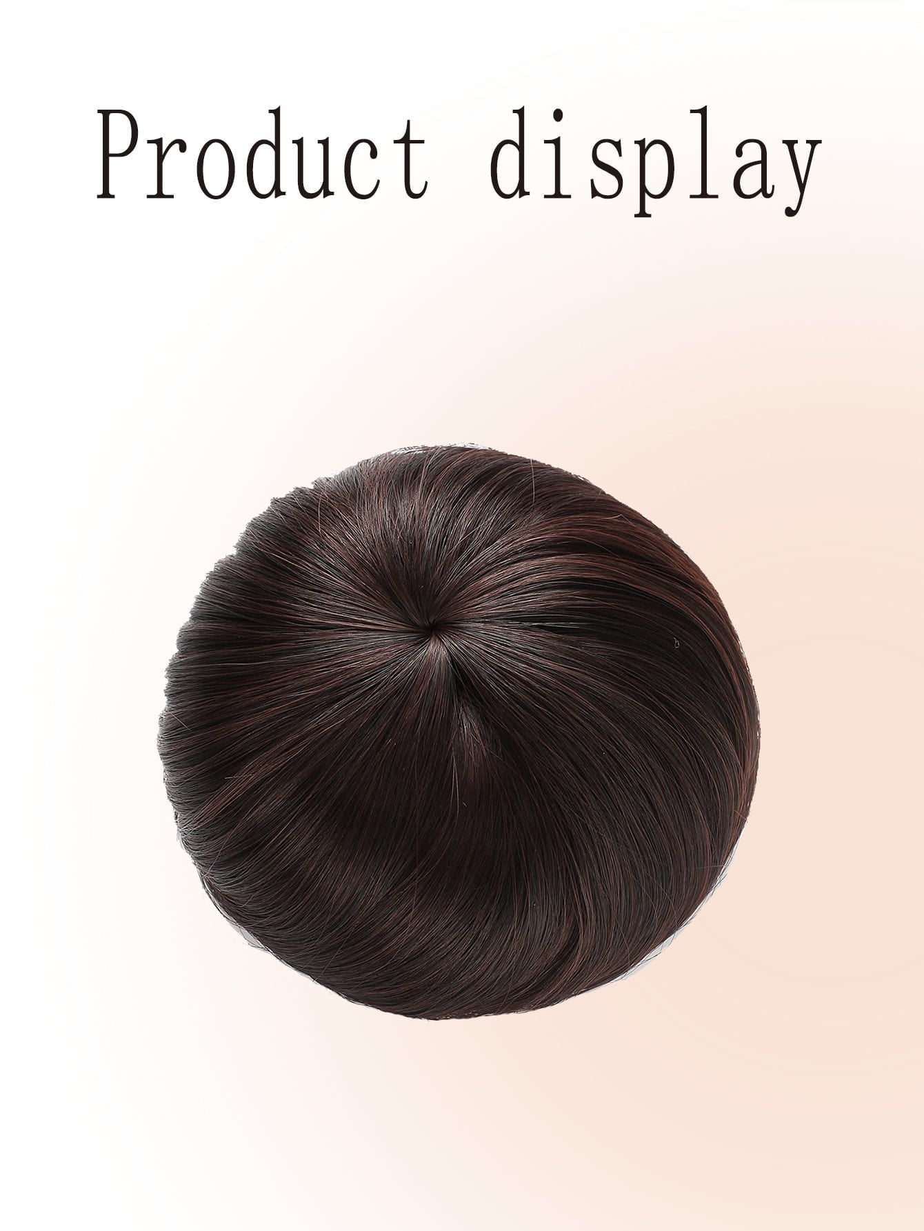 Foreign Trade Chemical Fiber High Temperature Silk Elastic Rope Fake Hair Bag Ancient Style Ball Hair Wig Hair Accessories Korean Straight Hair Bag