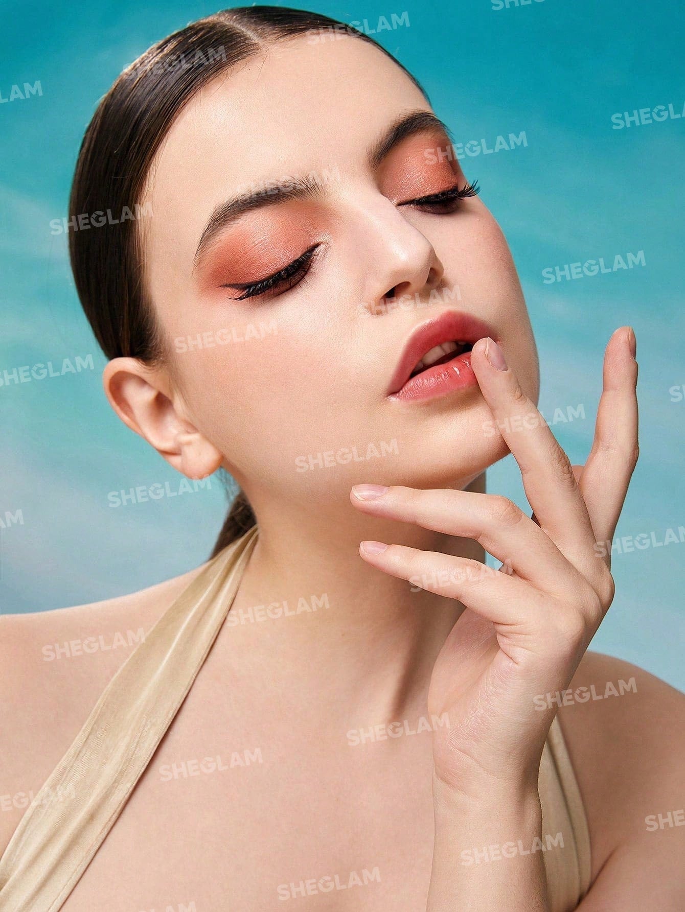 SHEGLAM Rose Code Palette 9-Clolor Shimmer Metallic Matte Eyeshadow Palette Shine Rose Sequins Ultra Pigmented Soft Blendable Y2K Styling Eyeshadow Black Friday Winter Gifts Eyeshadow