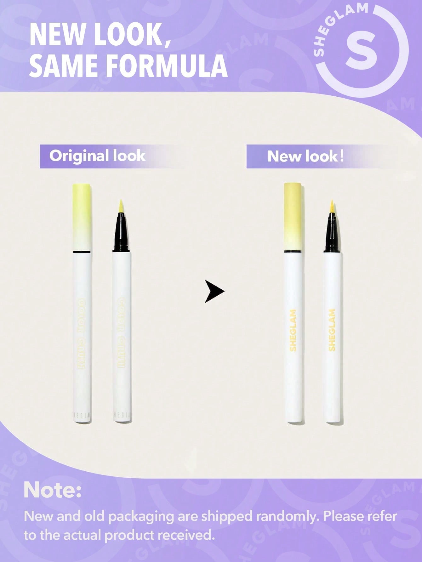 SHEGLAM Color Crush Liquid Eyeliner-Insta-Gratification 7 Colors Smudge-Proof High Pigment Eyeliner Pencil Sweat-Proof Long Lasting Easy to Use Yellow Eyeliner Black Friday Winter Gifts Y2K Trending Y3K Eyeliner