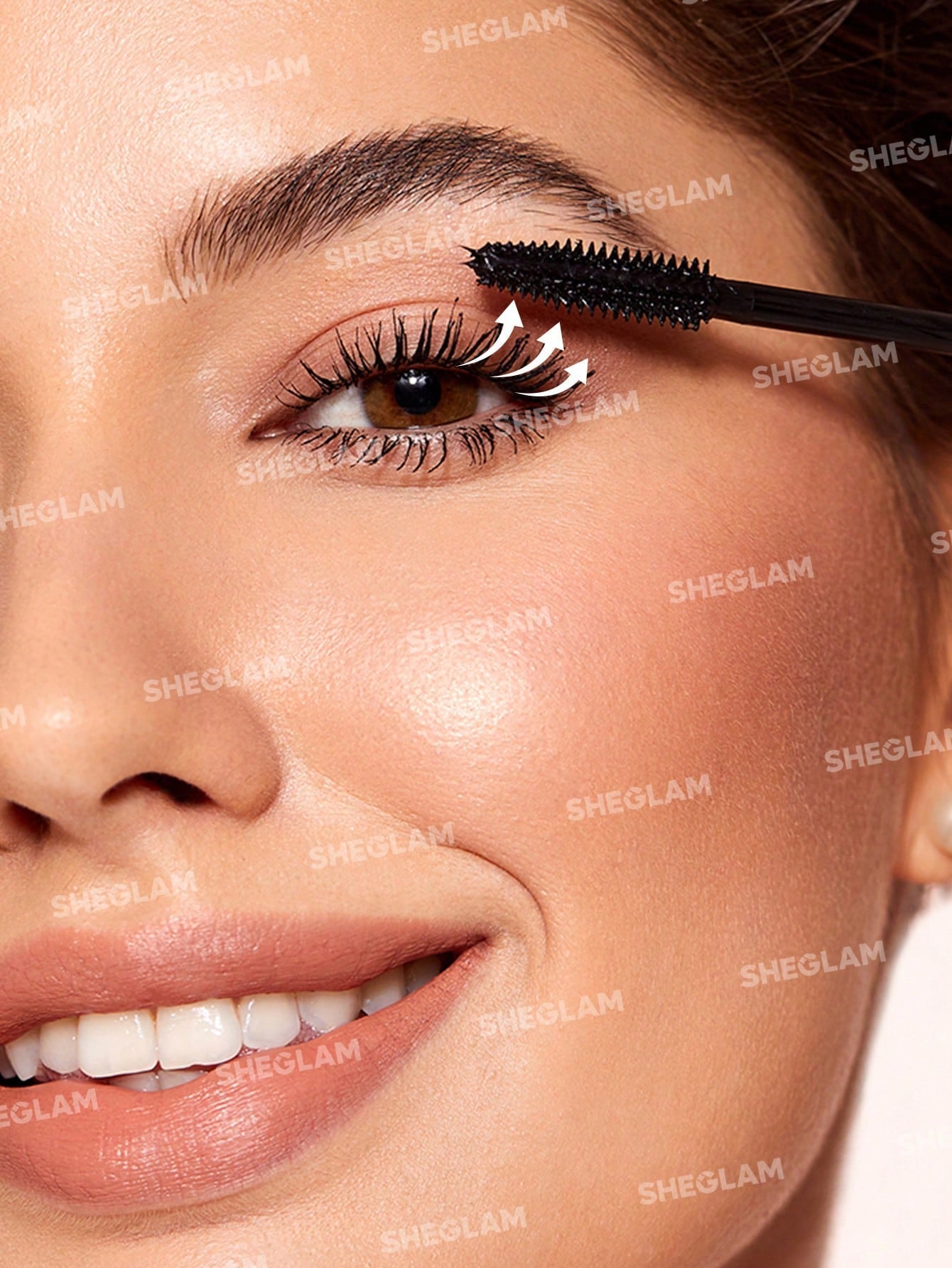 SHEGLAM Flutter Wink Volumizing Mascara Volumizing Lengthening Long-Lasting No Smudge Thick Lengthening Volume Big Eyes Mascara Black Friday Party Mascara