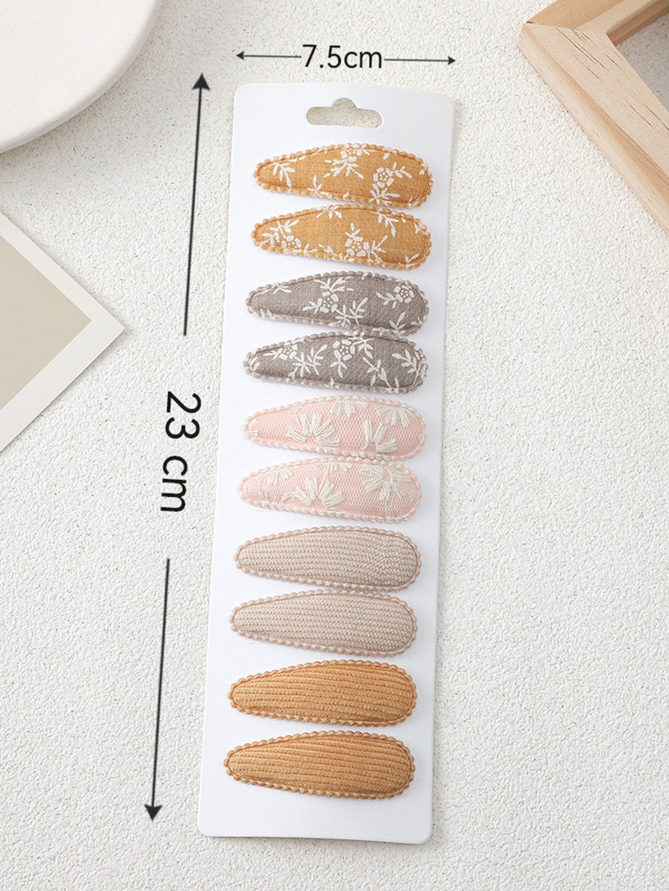 10Pcs Girls' Hair Clips Suitable for Daily Use