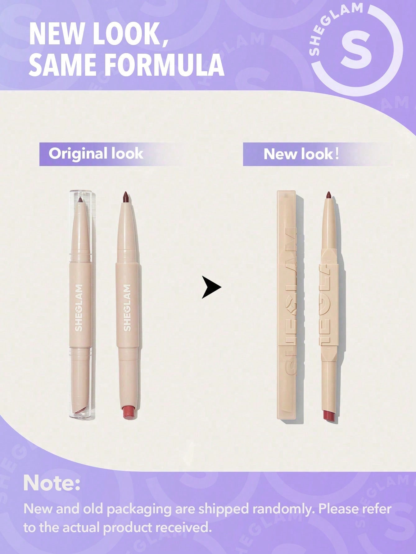 SHEGLAM Glam 101 Lipstick & Liner Duo-Deep Caramel 2-In-1 Matte Dual-Ended Lip Liner Lipstick Pencil Highly Pigmented Long Lasting Smooth Easy to Wear Lip Makeup Black Friday Winter Pink Brown Lip Liner