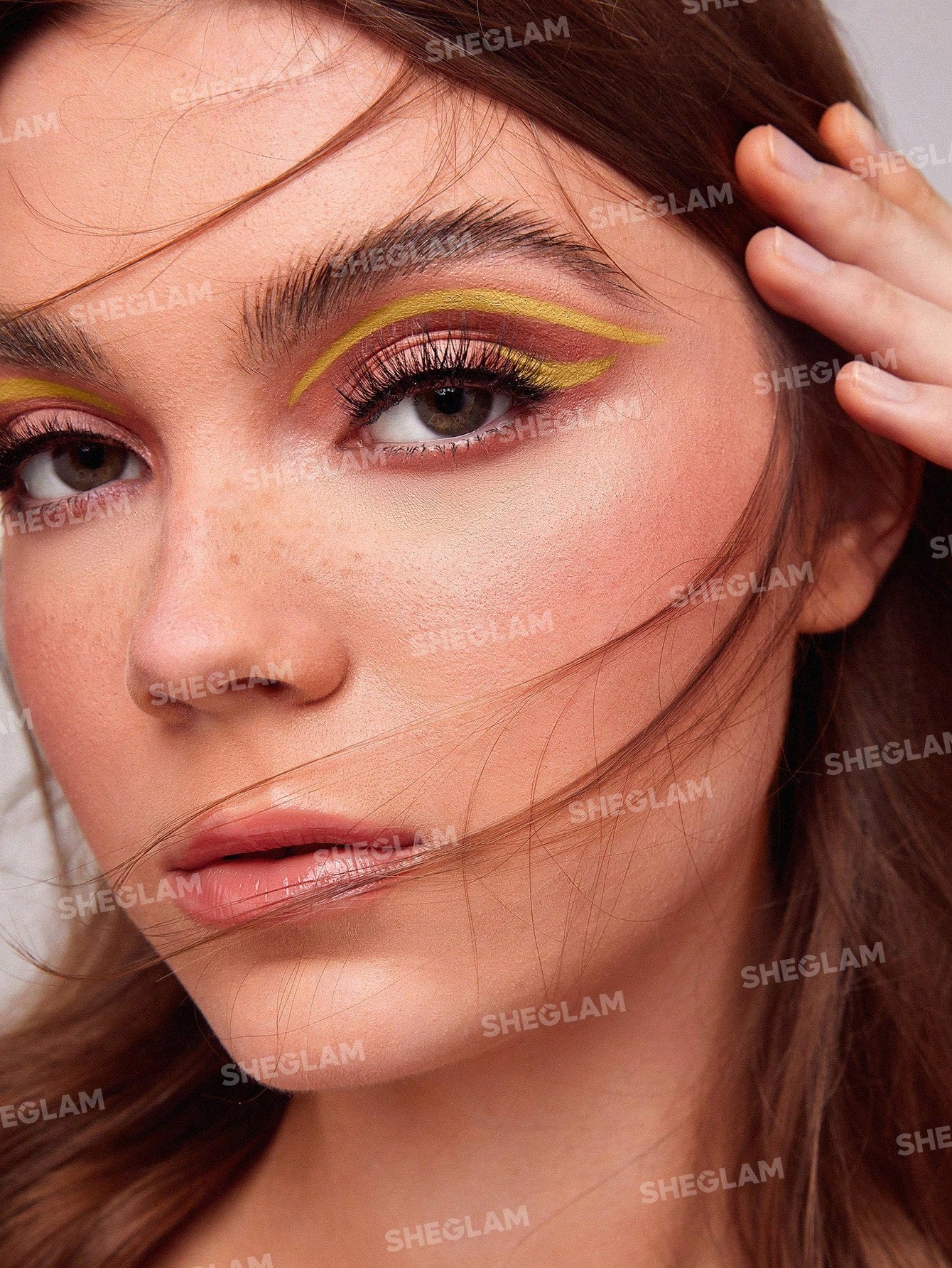 SHEGLAM Color Crush Liquid Eyeliner-Insta-Gratification 7 Colors Smudge-Proof High Pigment Eyeliner Pencil Sweat-Proof Long Lasting Easy to Use Yellow Eyeliner Black Friday Winter Gifts Y2K Trending Y3K Eyeliner