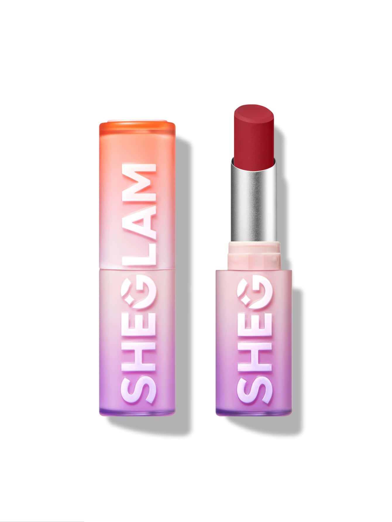 SHEGLAM Dynamatte Boom Long Lasting Matte Lipstick-It Takes Guts 20 Colors Creamy Matte Waterproof Lipstick Amazing Non-Stick Cup Transfer-Proof Lipstick Black Friday Sale Gift Red Lipstick