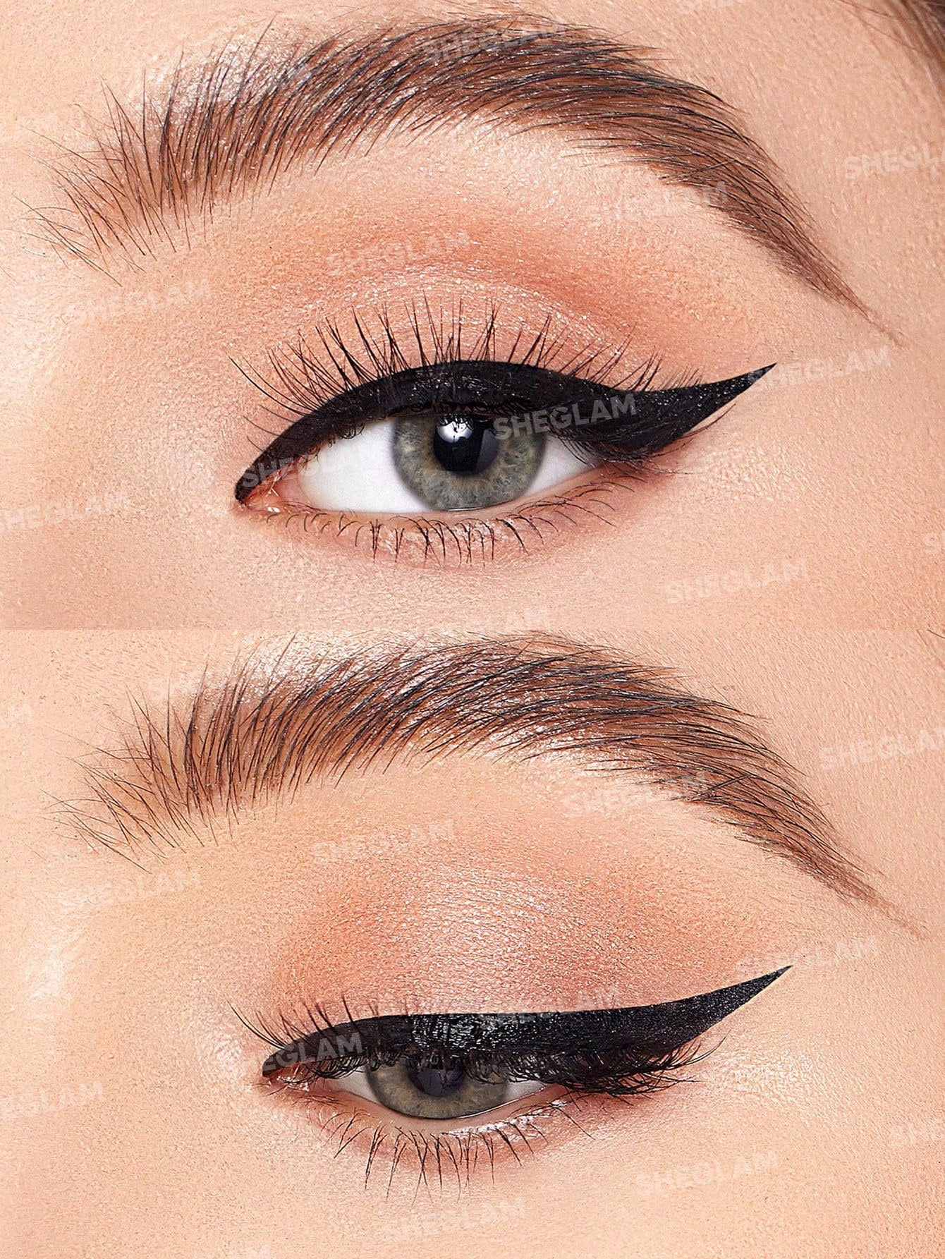 SHEGLAM Eternal Beauty Liquid Eyeliner-Black Waterproof Matte Eyeliner Pencil Smudge-Proof Long Lasting Slim Ultra-Fine Eyeliner Black Friday Eyeliner