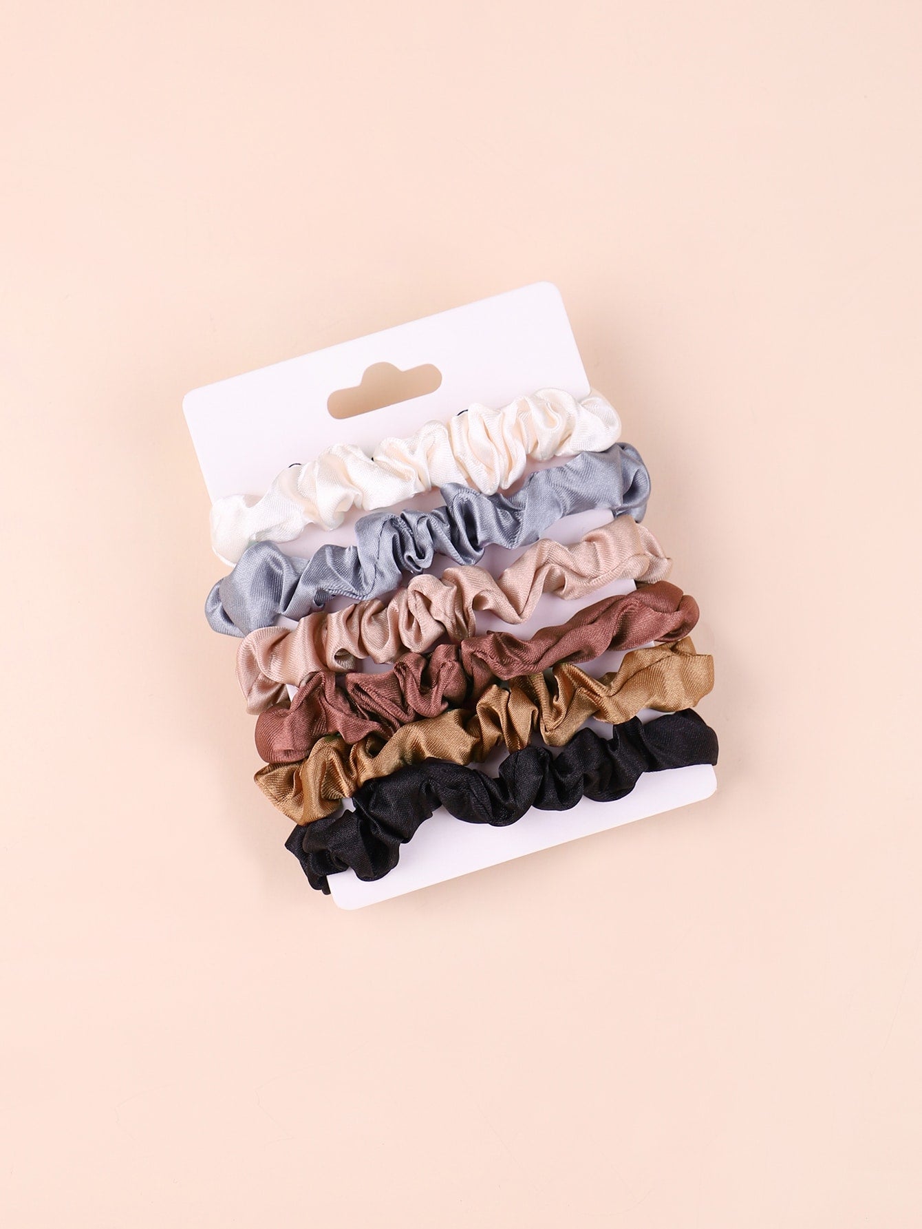 6Pcs Toddler Girls Simple Scrunchie